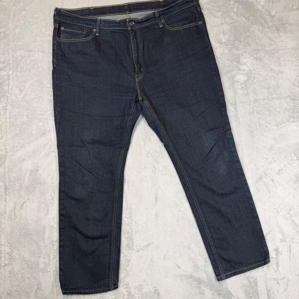 Levis 541 Athletic Taper Jeans Mens 46x32 Dark Wash Indigo Denim 18757-0000 - Picture 1 of 12
